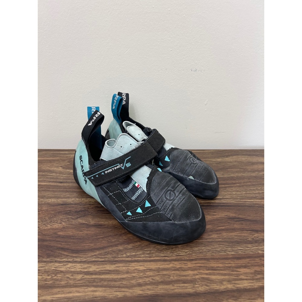 Scarpa Instinct VS Women Climbing Shoes Aqua Black EU 40 USW 8.5 70013-002.1 FJW